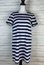 Draper James Reese Witherspoon Nautical Striped Shift Dress