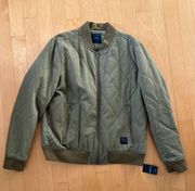 Men’s Army Green Bomber Jacket