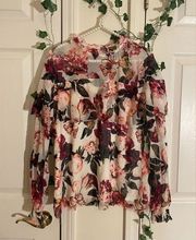 Worthington Floral Blouse