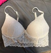 Victoria’s Secret Pink White Push Up Bralette