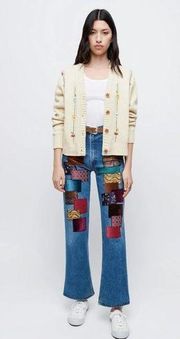 $695 NWT RE/DONE x LEVI'S 70s LOOSE FLARE CUSTOM JEANS SZ 26