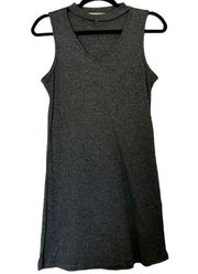 Gray Sleeveless T-shirt Dress Size Large