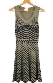 Artelier, Nicole Miller - Olive Knit Dress - Petite