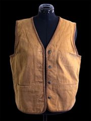 Vintage  Sport Tan Knit Vest