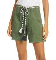 NWT The Great. The Army Lightweight High Waisted Shorts Size 26