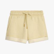 WeWoreWhat Pull On Sweat Shorts Lounge Active Hay