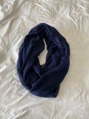 Solid Blue Infinity Scarf