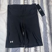 NWT! UNDER ARMOUR HIGH RISE BIKE SHORTS LADIES XS