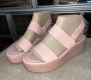 Pink Platform Sandals