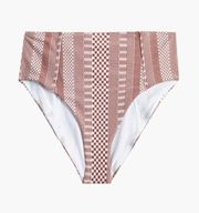 NWT  Jenkin printed high-rise bikini briefs