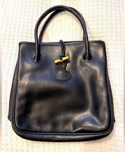 Longchamp leather tote