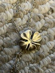 Lucky brand four leaf clover necklace