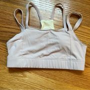 Oiselle lavender sports bra size 4