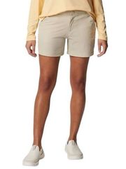 Women’s Columbia PFG Khaki Tan Coral Point Shorts size Medium