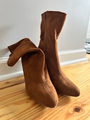 Suede Heeled Boots