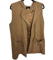 Be Cool 2x Tan Hooded Vest