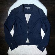 Proenza Schouler for Target Navy Blue Single Button Blazer