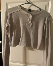 Cropped Long Sleeve