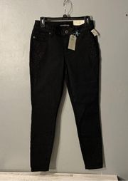 Maurice's  Jeans Jegging Jeans Embroidered 26/31