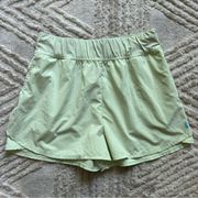 Cotopaxi Tierra Adventure 3” Shorts Lichen Lime Neon Green Yellow Hiking Size S