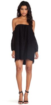 Boulee Audrey Black Lace Dress