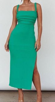 NWT Lilyful Kelly Backless Midi Dress