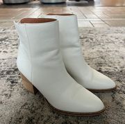 These Three Boutique White Booties