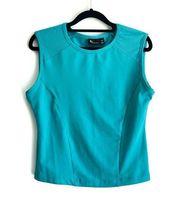 Tek Gear Athletic Tank Top Turquoise Sleeveless M