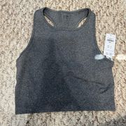 NWT Gilly hicks gray workout top S