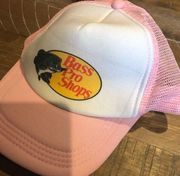 Pink Bass Pro Fishing / Trucker Hat