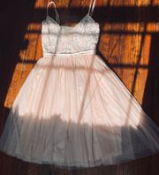 Vintage Stitched And Beaded Dress