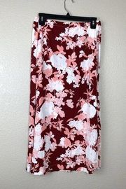 Chelsea28 Floral Print Midi Skirt