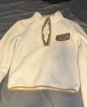 francescas half zip sweatshirt