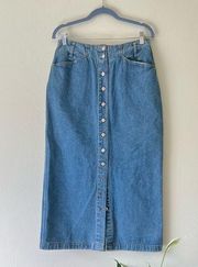 Route 66 jean skirt