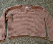 Sweater Brown Cowl Neck