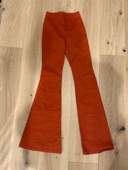 O2 Denim Rust Flare Jeans