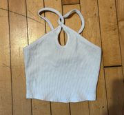 Tilly’s white tank top