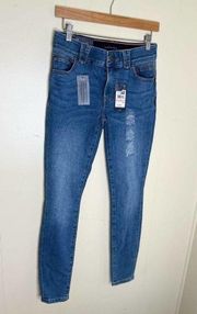 •NWT•Tommy Hill Figure Contour & Define Skinny Ankle Strech flattering Jeans​​​​