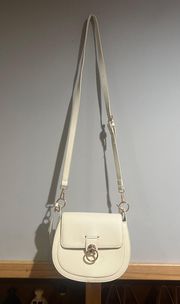 White Saddle bag