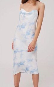 The Fifth Label Sound Dress Blue Tie Dye