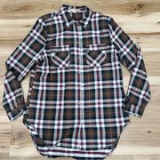 Gibson Latimer Plaid Long Sleeve Button Up Shirt Women’s Medium