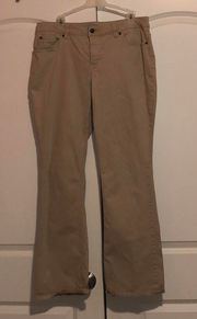 Croft And Barrow Khaki Pants 