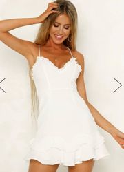 Hello Molly White Dress