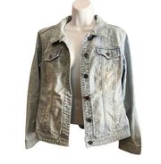 Vintage Christopher & Banks Light Wash Denim Jacket Medium