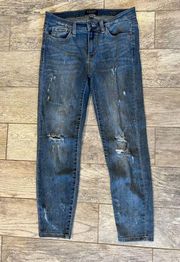 Judy Blue 9 / 29 relaxed fit denim jeans JB8273MD Womens 9/29 Distressed