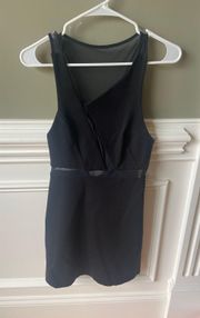 Black Cut Out Dress