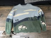 Aelfric cow sweater