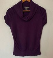 United States Sweaters cowl. Dark Academia. Size Large.  Purple.