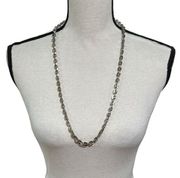 Large chain link necklace
