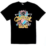 Junk Food T-Shirt Grateful Dead Band Graphic Relaxed Fit Short Sleeve. M